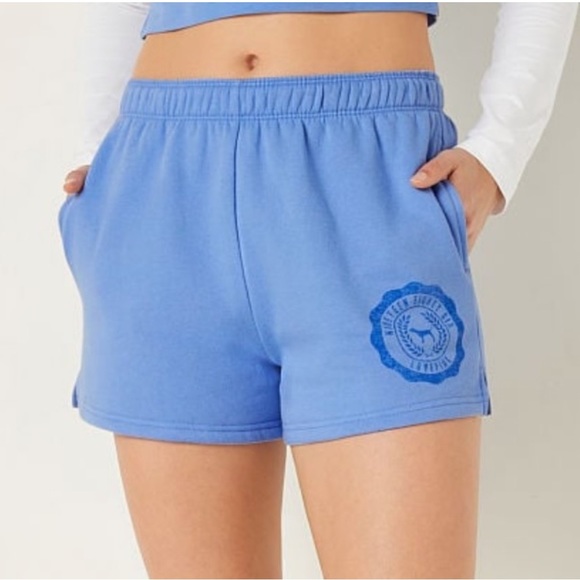 VS PINK 3” FOLDOVER SWEAT SHORTS XXL NWT - Picture 1 of 5